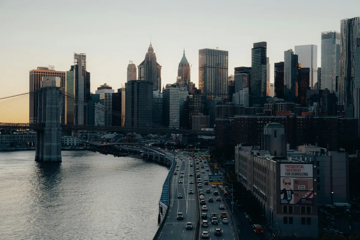 The New York skyline